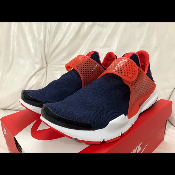 Nike Other - Nike Sock Dart KJCRD Navy Orange Size 12 New